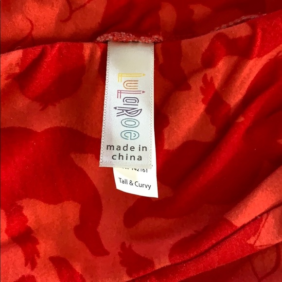 LuLaRoe Talk & Curvy Leggings - Picture 2 of 2